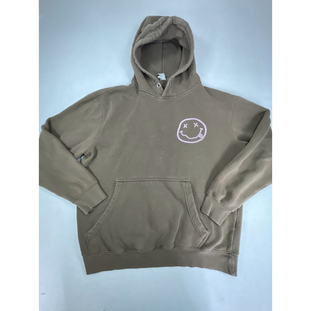 Lane Seven This Is My Hangover Hoodie Adult‎ Medium Green Graphic Print Cotton